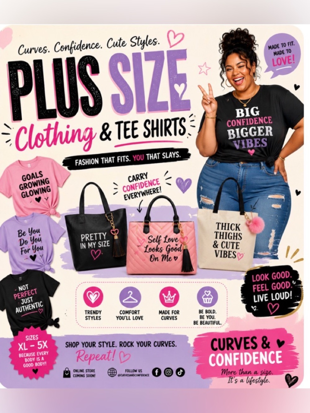 Thank You! You’re Amazing! Stay Bee-YOU-ti-ful! UNLISTED Plus Size Show! 🐝